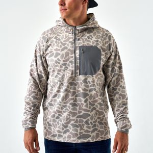 Blaze Tech Quarter Zip - Classic Deer Camo