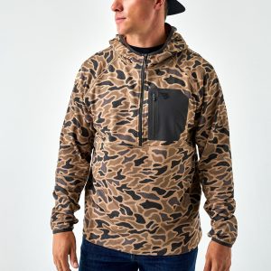Blaze Tech Quarter Zip - Gauge Camo