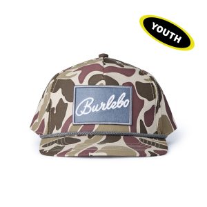 Youth Cap - BURLEBO Grey Patch - Camo