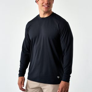 Long Sleeve Go To Tee - Black