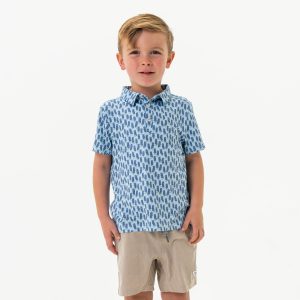 Youth - Performance Polo - Bluebonnets