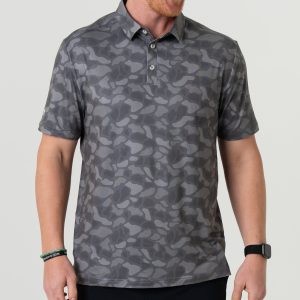 Performance Polo - Stone Camo
