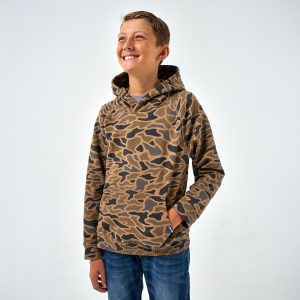 Youth - Fleece Hoodie - Gauge Camo