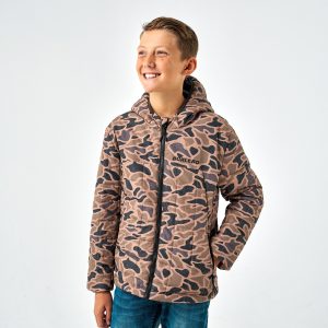 Youth - Puffer Jacket - Gauge Camo