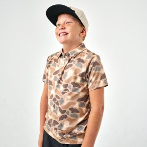 Youth - Performance Polo - Pintail Camo